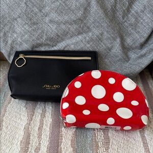 Shiseido and Yayoi Kusama Cosmetic Bags